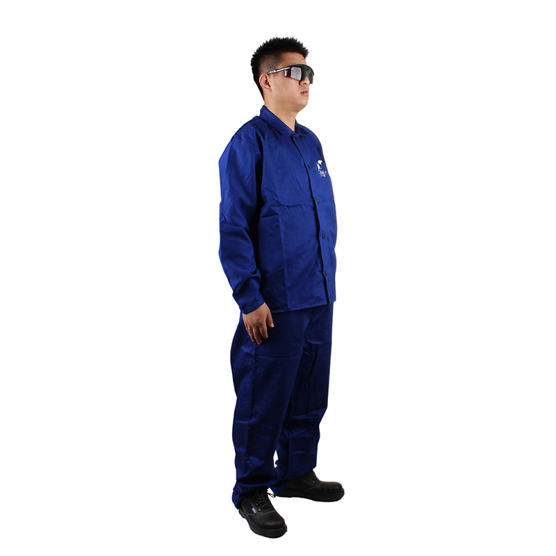 威特仕C33-6830蓝色焊工服上衣图片1
