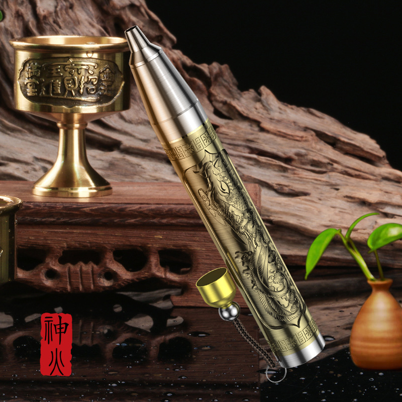 神火S20防水USB照玉手电筒图片1