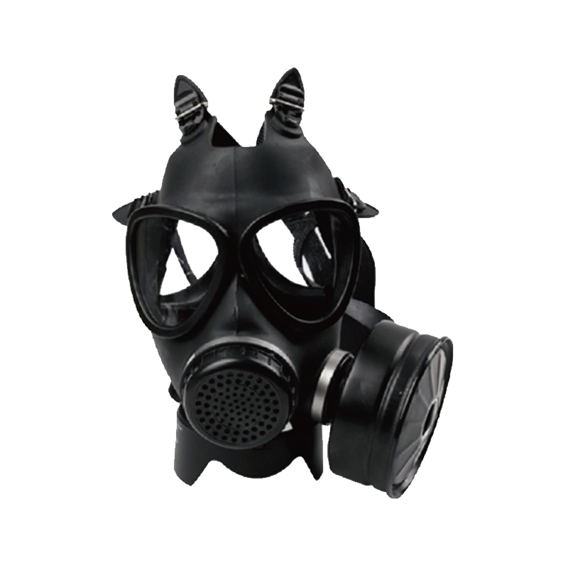 邦固MF11B橡胶单滤罐可通讯全面罩防毒面具