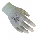 赛立特N10576-10碳丝PU涂指防静电手套