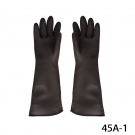 威蝶45A-1黑色耐酸碱乳胶手套