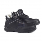 羿科60725112黑色中帮钢头钢板防静电保暖安全鞋