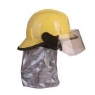 鴻寶(bao)FTK-B/A帶披肩黃色(se)消防(fang)頭盔