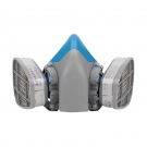 邦固BG15自吸过滤式双滤盒半面罩防毒面具