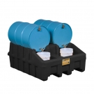 Justrite杰斯瑞特28667 ECOPOLYBLEND圆桶管理系统底座模件66加仑