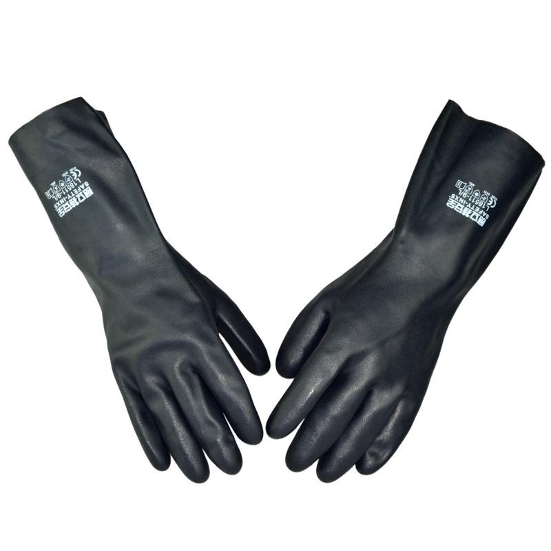 赛立特L18511-10氯丁橡胶防化手套图片3