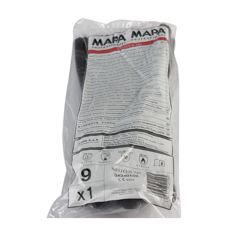 MAPA Neotex340-9氯丁橡胶防化手套图片3