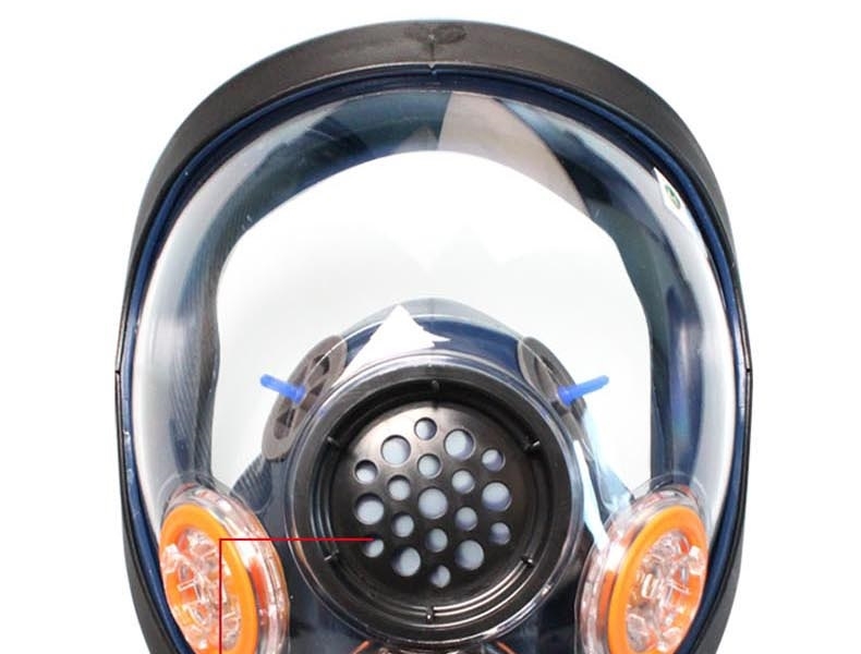 思创ST-S100X-1橡胶球面防毒面具图片10