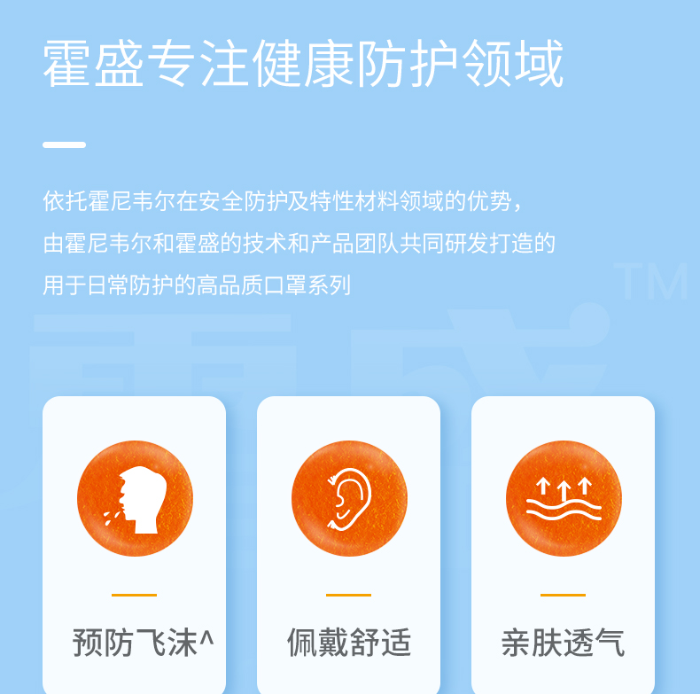 霍尼韦尔霍盛HMS-DM-06一次性口罩图片4