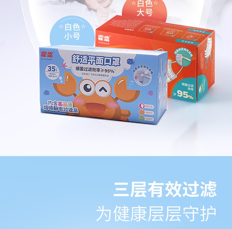 霍尼韦尔霍盛HMS-DM-06一次性口罩图片6