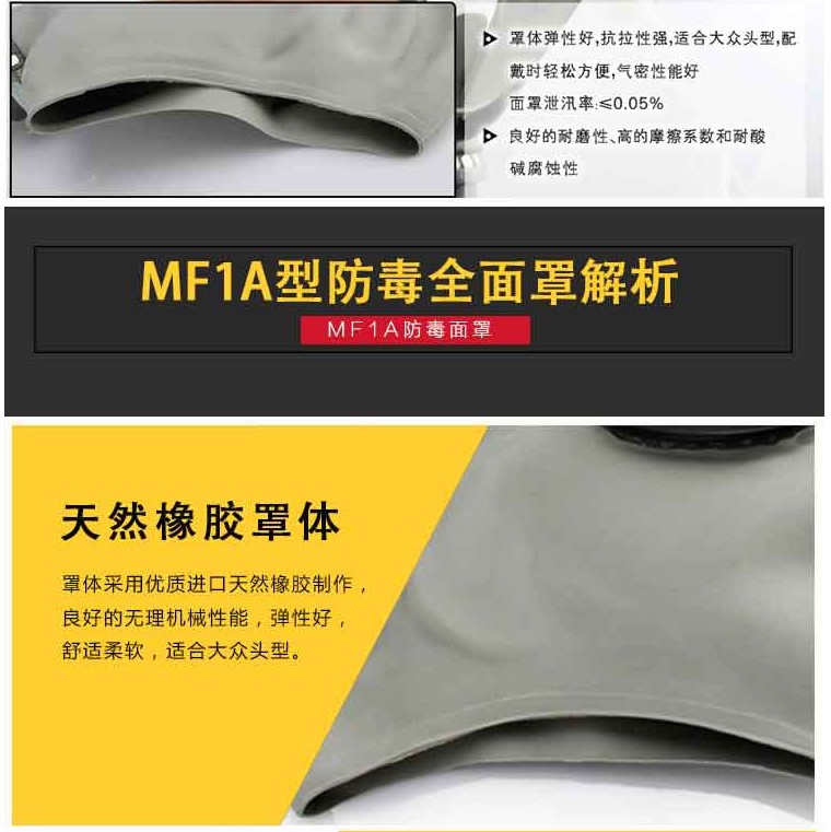 新华MF1A防毒面具图片4