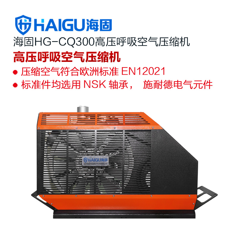 海固HG-CQ300高压呼吸空气压缩机 正压式空气呼吸器充气泵图片1