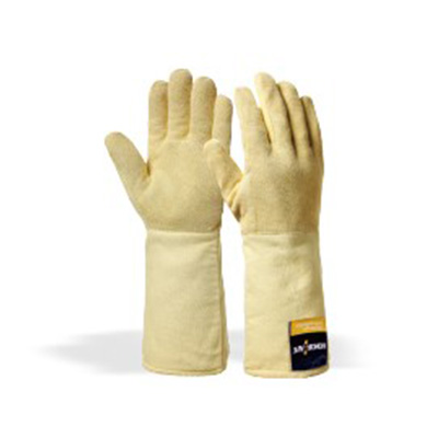好员工H7-F5001黄色加长耐高温手套图片