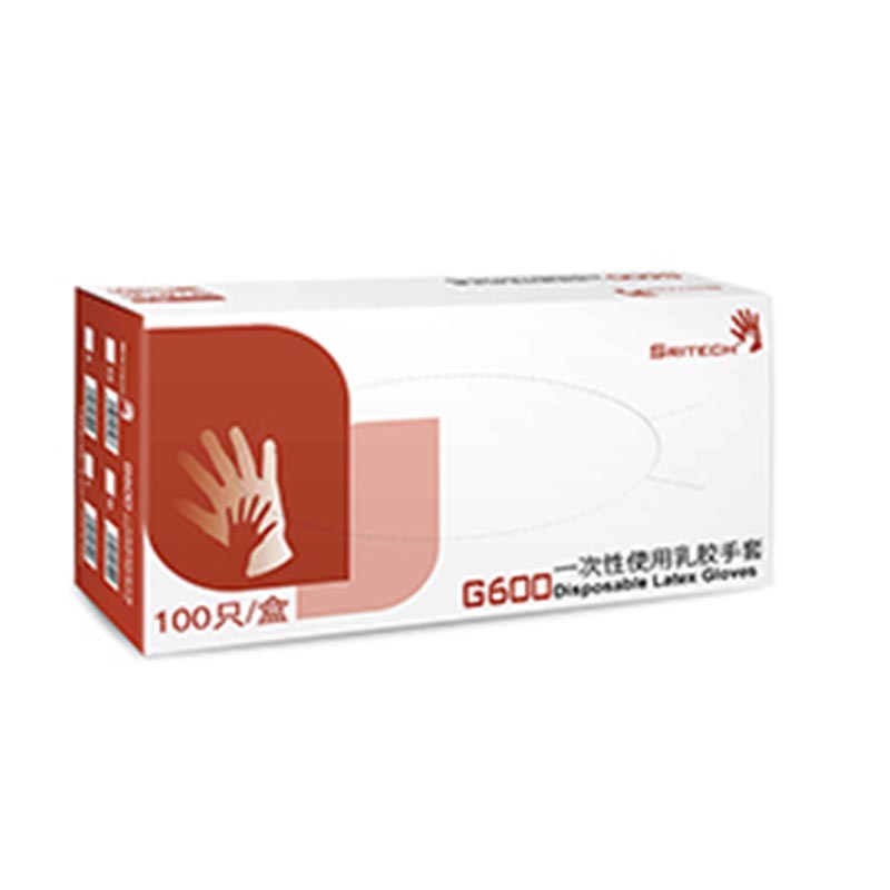 施睿康SRITECH G600天然乳胶一次性手套图片