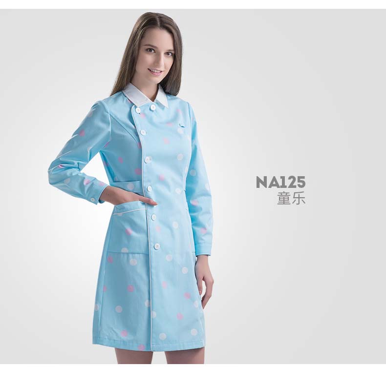 乐倍康NA152长袖护士裙图片1