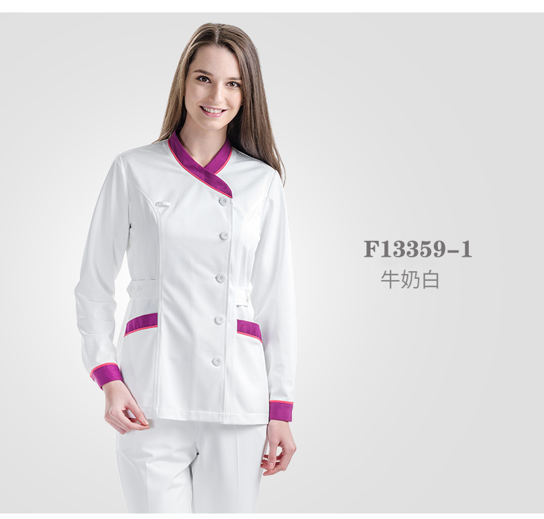 乐倍康F13359-1长袖护士服图片2