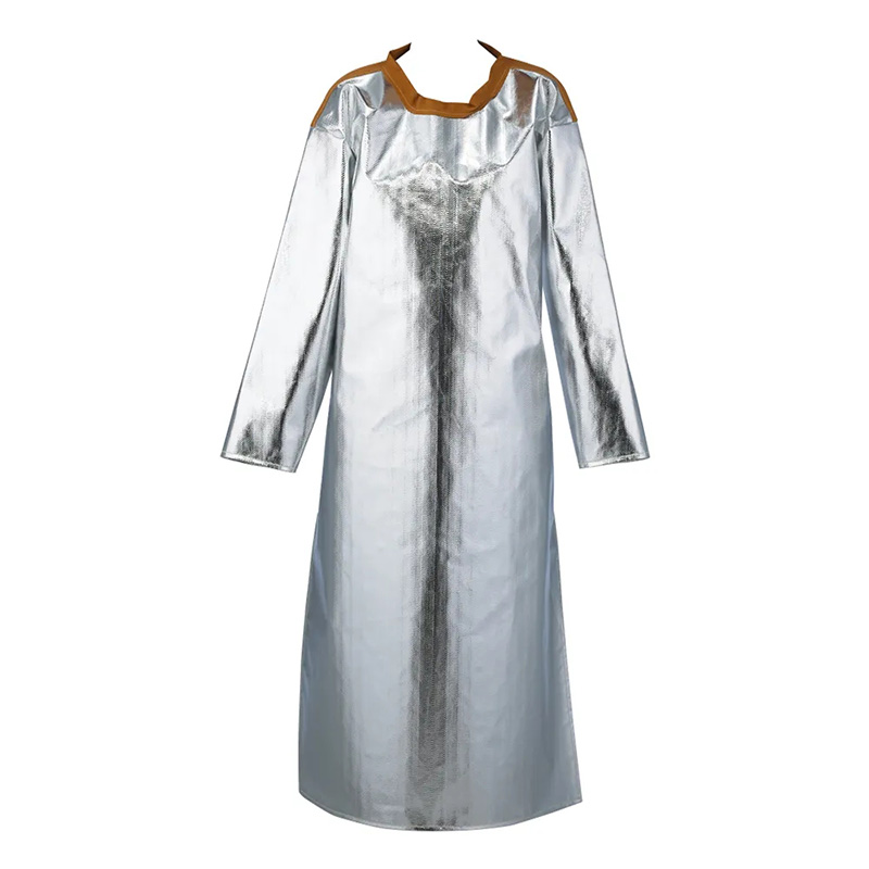蓝鹰AL6标准铝箔布有袖围裙图片