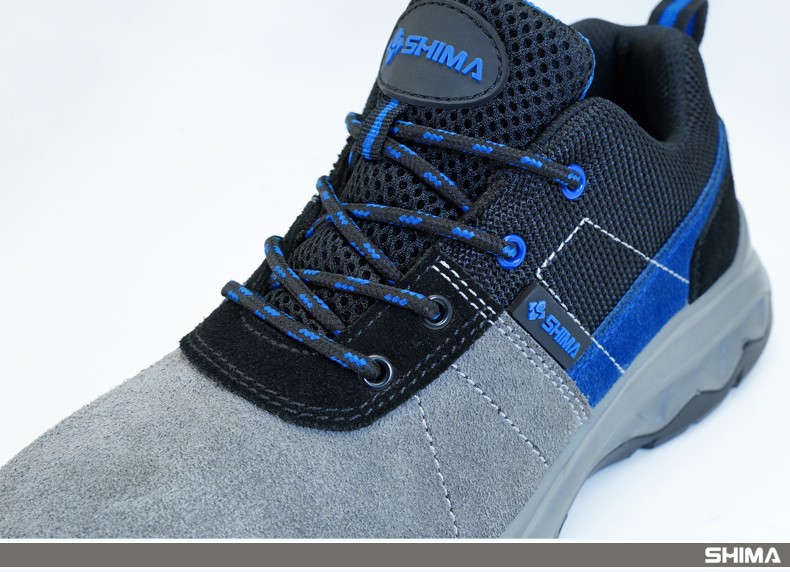 SHIMA希玛DB6218低帮透气防砸防滑焊工安全劳保鞋图片5