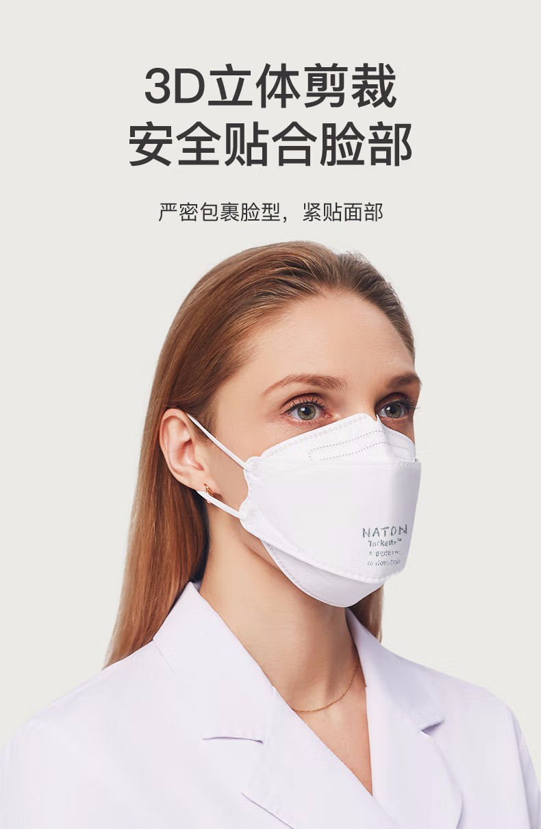 纳通NTBN95E LW耳带式KN95医用防护口罩图片11
