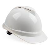 梅思安10193576豪华型带透气孔ABS白色安全帽