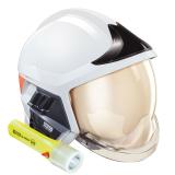 梅思安10158876白色消防头盔