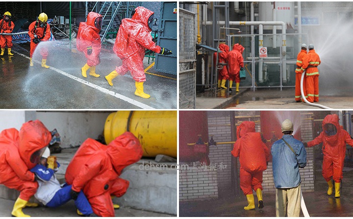 DH550全封闭防化服应用领域