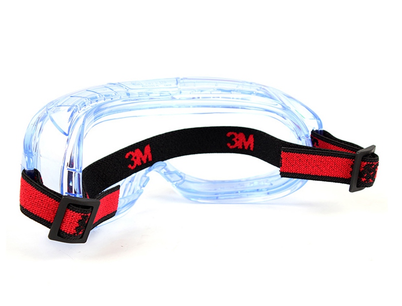 3M1623AF防雾防化防护眼镜图片-背面