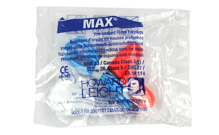 霍尼韦尔Max-30带线防噪音耳塞独立包装袋图片