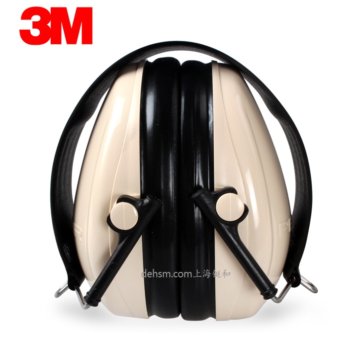3M H6F折叠式防噪隔音耳罩折叠效果图
