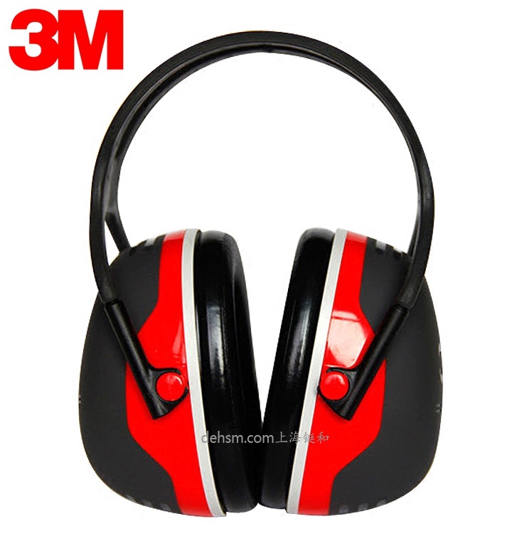 3M X3A头戴式高降噪隔音耳罩图片-正面