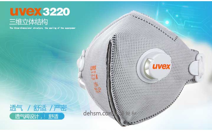 UVEX优唯斯8733220silv-Air3220防毒口罩图片
