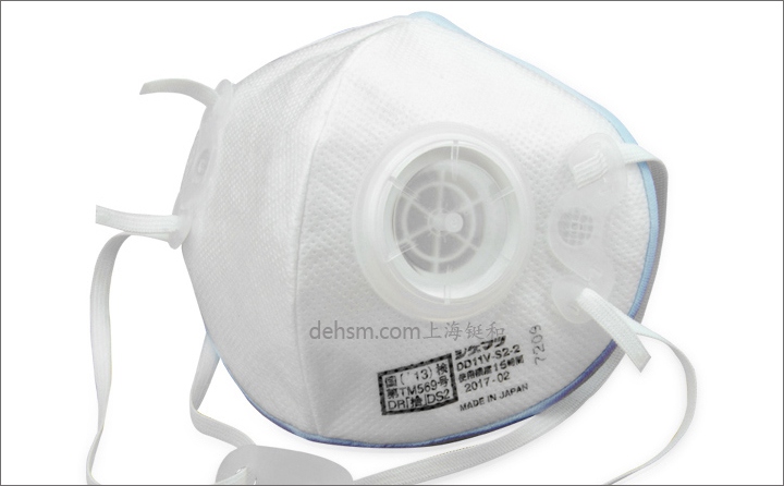 重松DD11V-S2-2防尘口罩图片-正面