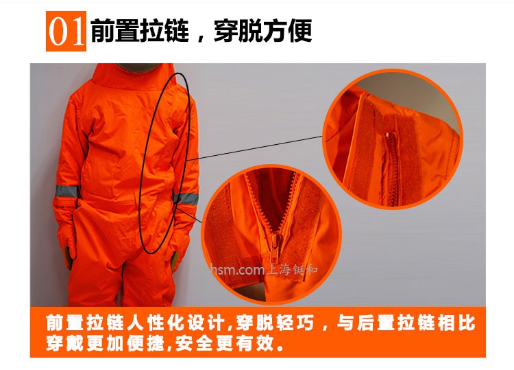 DH1030风扇型防蜂服前置拉链，穿脱方便