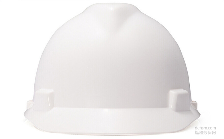 MSA梅思安10146506白色ABS安全帽图片-正面