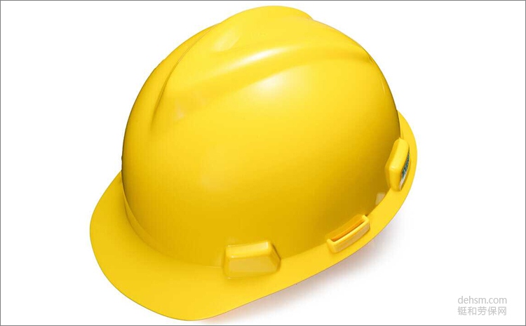 MSA梅思安10146507黄色ABS安全帽图片
