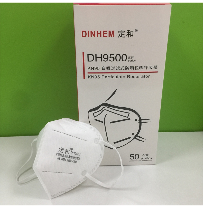 定和DH9501KN95防尘口罩图片-包装