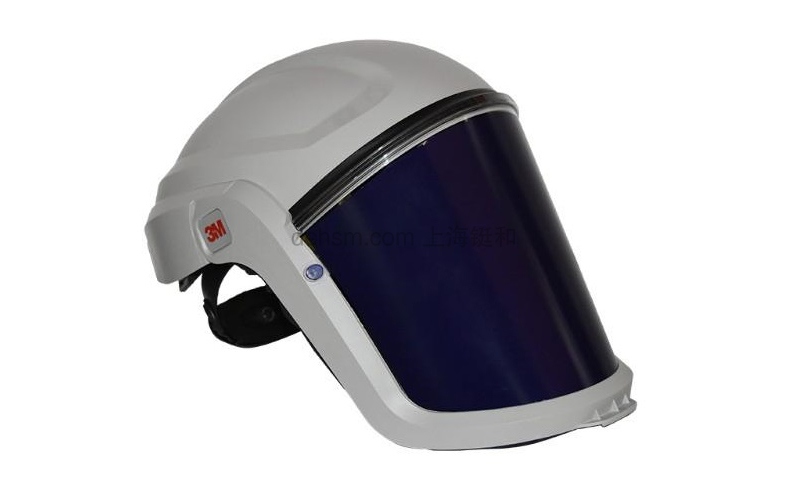 3M M-207电动送风呼吸器头盔图片-侧面