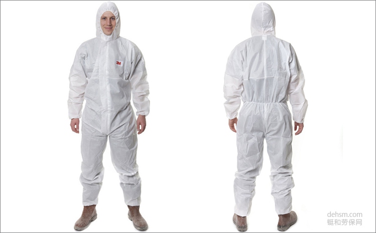 3M4515连体防护服图片-正面反面