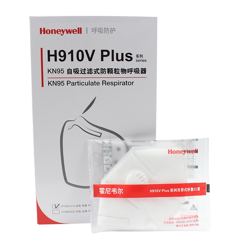 霍尼韦尔H1009102V H910系列折叠式口罩图3