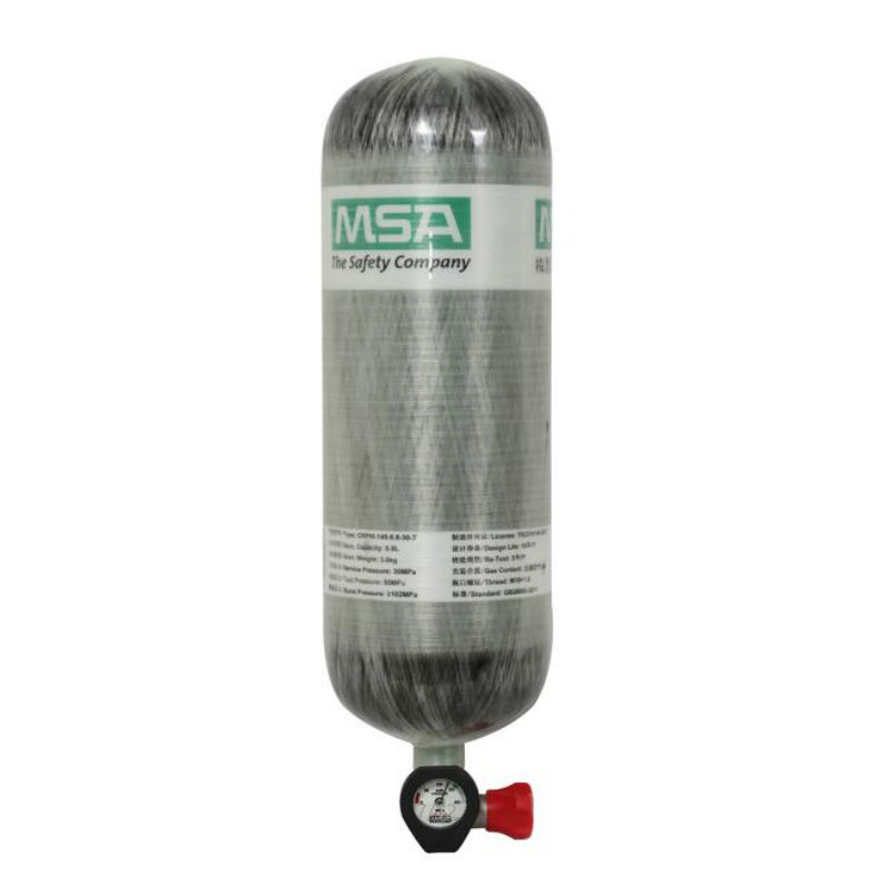 梅思安10121839空气呼吸器9L碳纤气瓶 图1