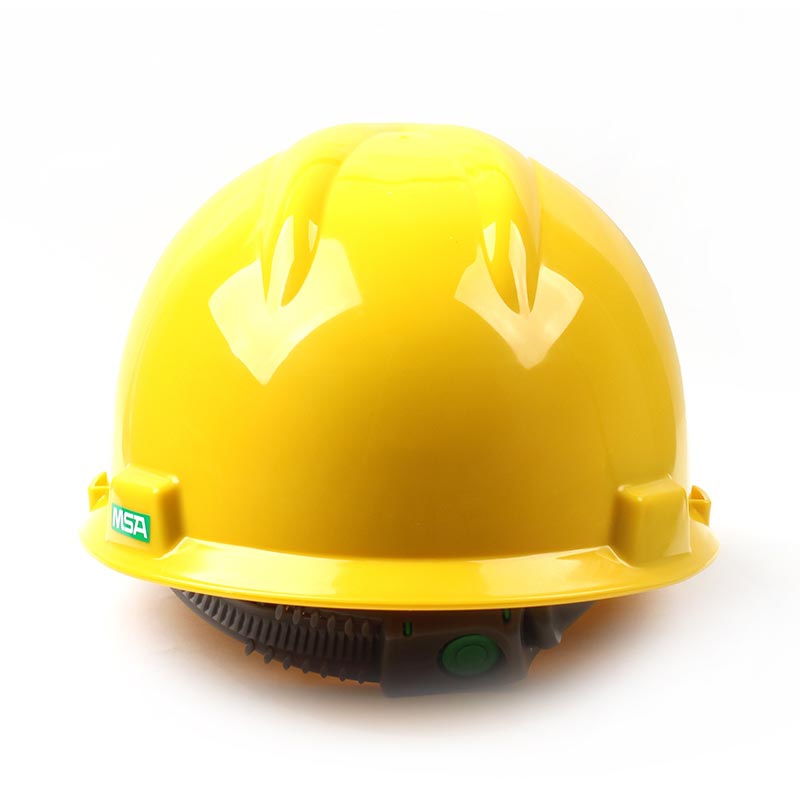 梅思安10146459标准型PE黄色安全帽图2