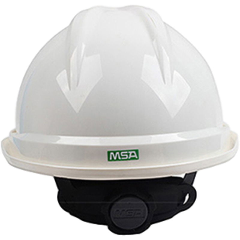 梅思安10193584豪华型PE白色安全帽图3