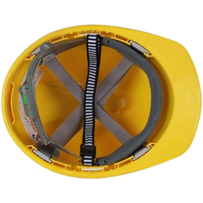梅思安10146501标准型ABS黄色安全帽图1