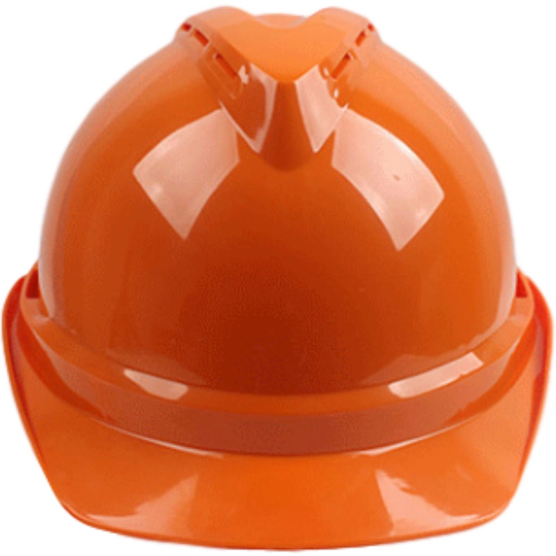 梅思安10172514豪华型PE橙色安全帽图1