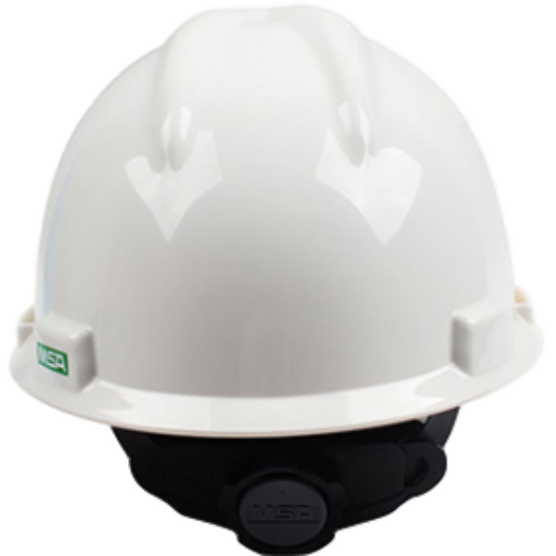 梅思安10193619白色ABS标准型安全帽图2