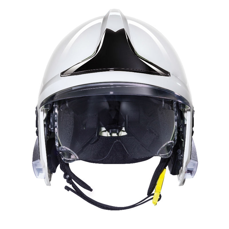 梅思安10158876白色消防头盔图4