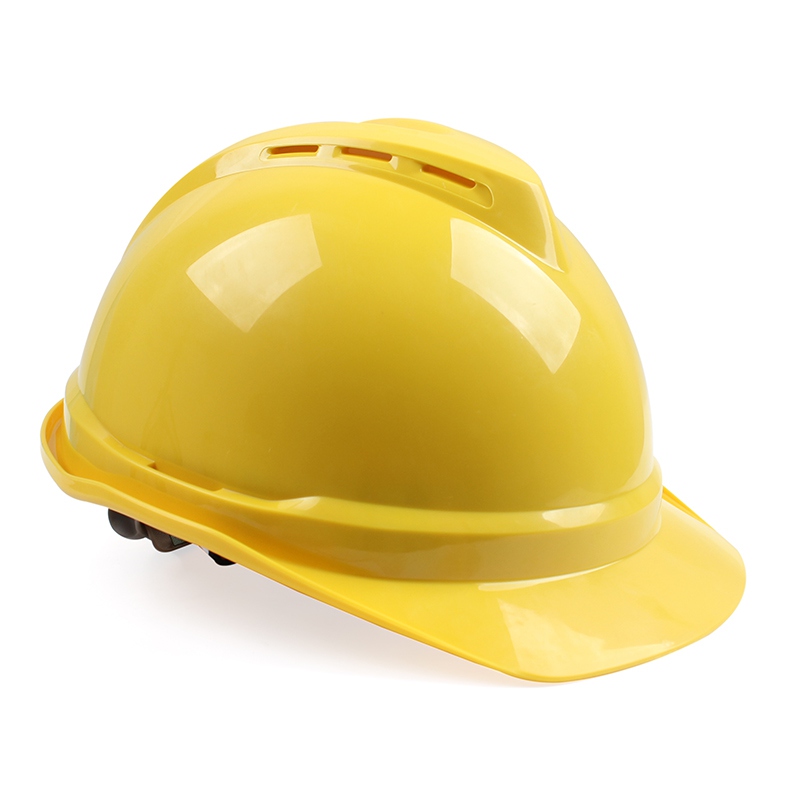梅思安10156073黄色豪华型无孔ABS安全帽图3