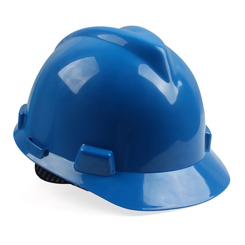 梅思安10166957蓝色标准型ABS安全帽图5