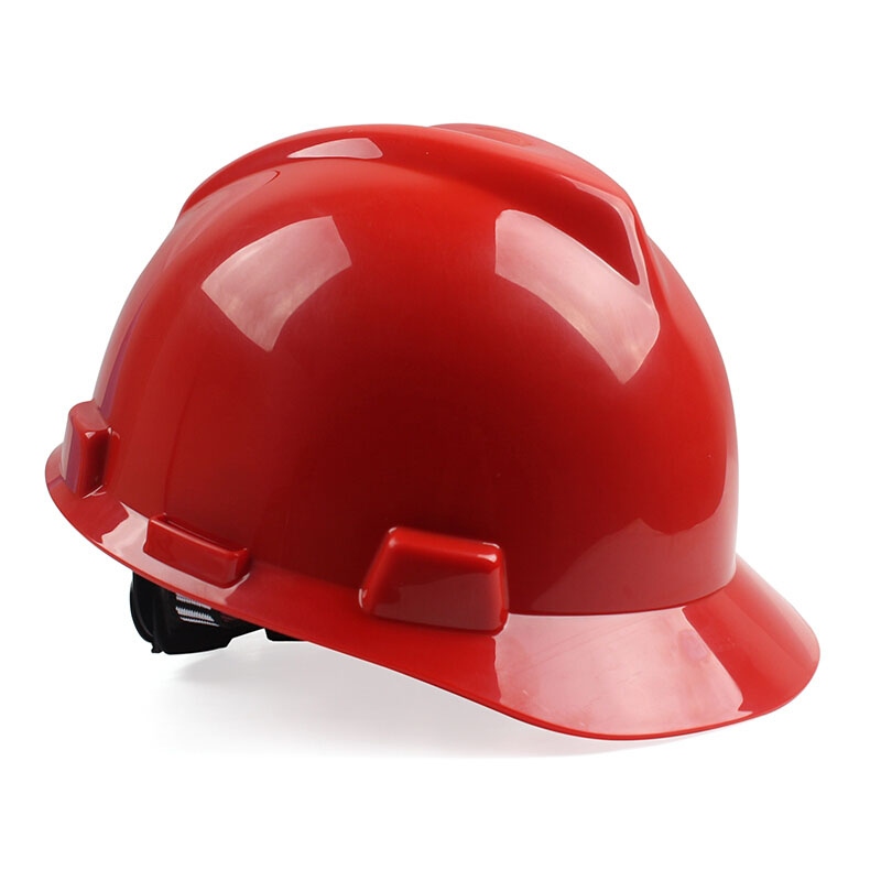 梅思安10166956红色标准型ABS安全帽图2