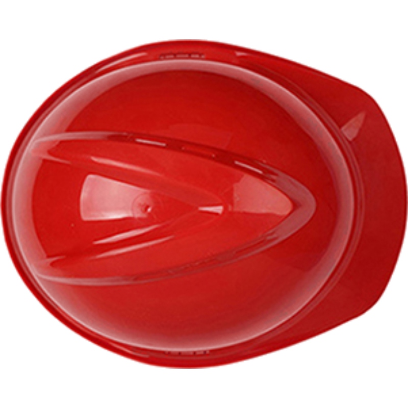 梅思安10167129红色豪华型有孔ABS安全帽图4